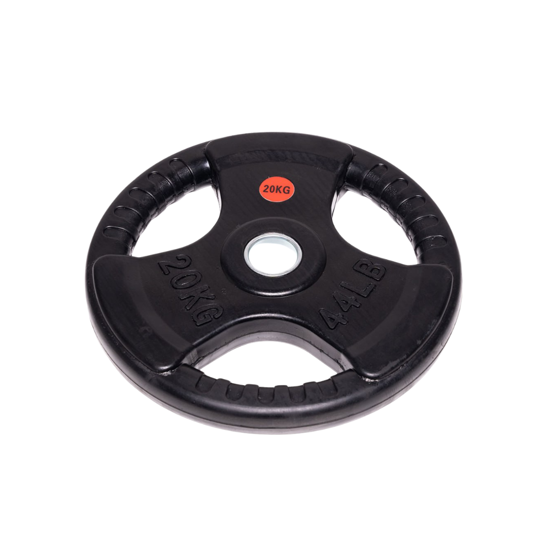 Hexagon-Dumbbell-30.png OLYMPIC BLACK PLATES - Image 1