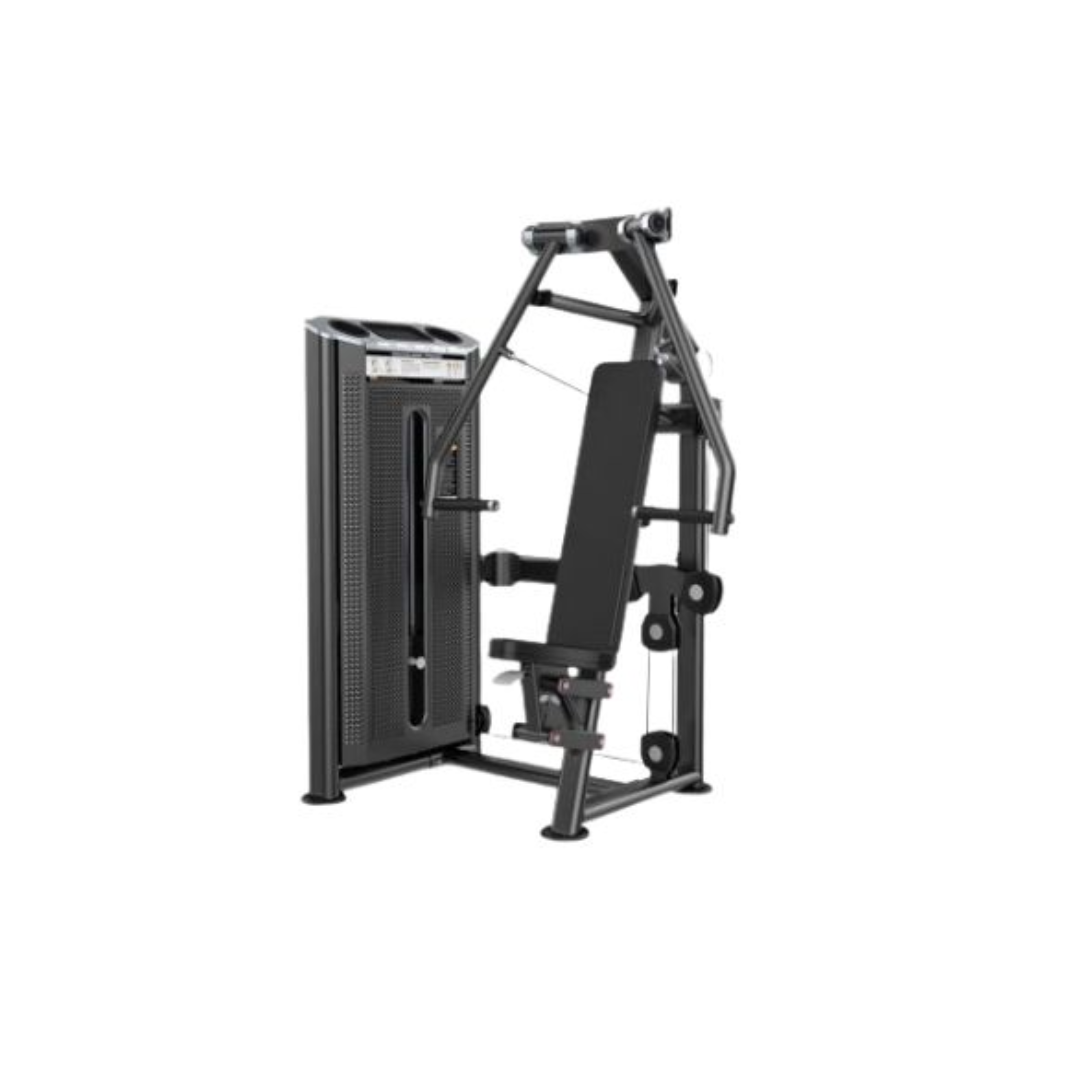 Hexagon-Dumbbell-66.png U2008 VERTICAL PRESS (Black) - Image 1